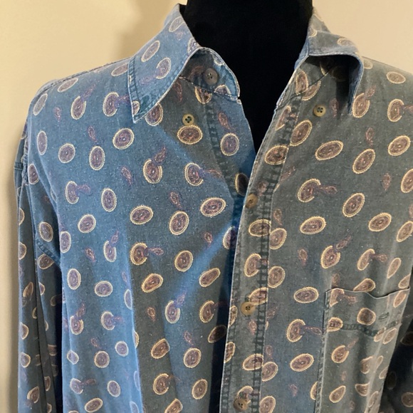 Vintage Bugle Boy Causal Button Down Shirt - Picture 2 of 6